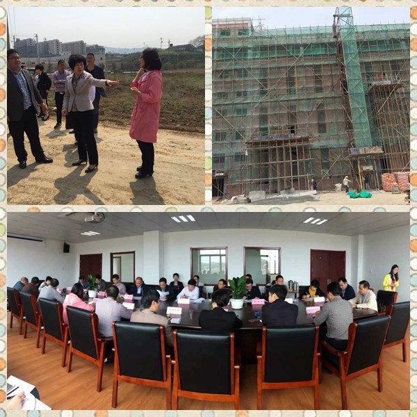 市人大主任何国英莅临湃肽工程现场指导工作